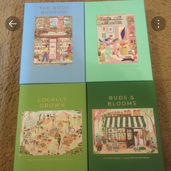 NIB - 500 Piece - Hobbry Puzzle Bundle - Qty. 4